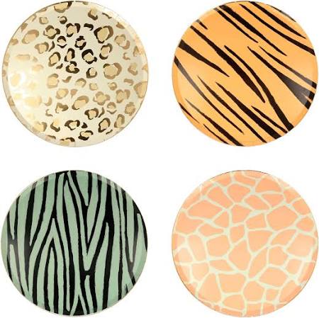 Safari Animal Print Dinner Plates