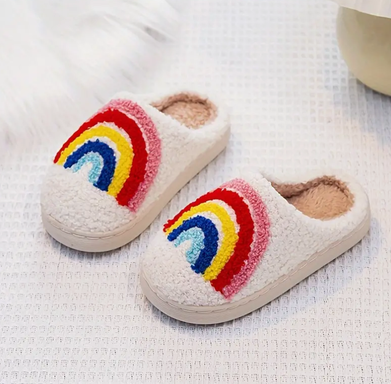 Rainbow Slippers