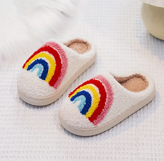 Rainbow Slippers