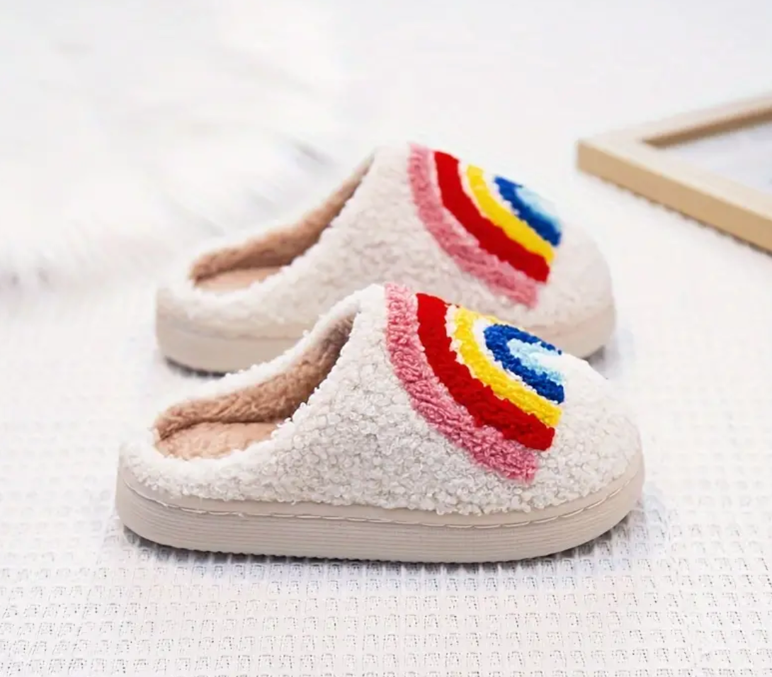 Rainbow Slippers