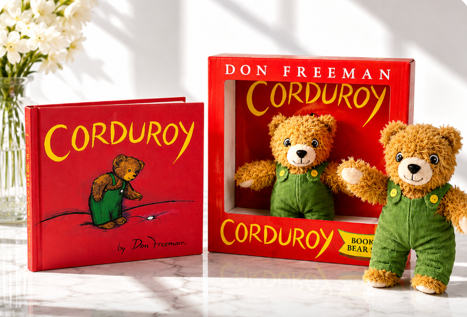 Corduroy Book And Bear