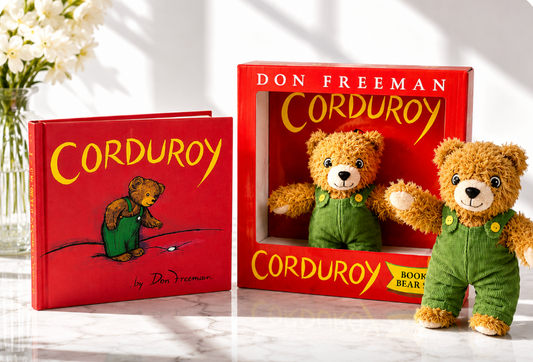 Corduroy Book And Bear