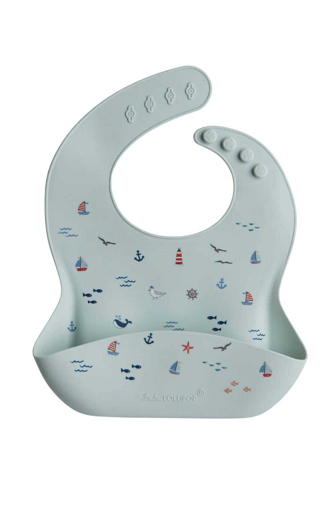 Silicone Bib - Sailing