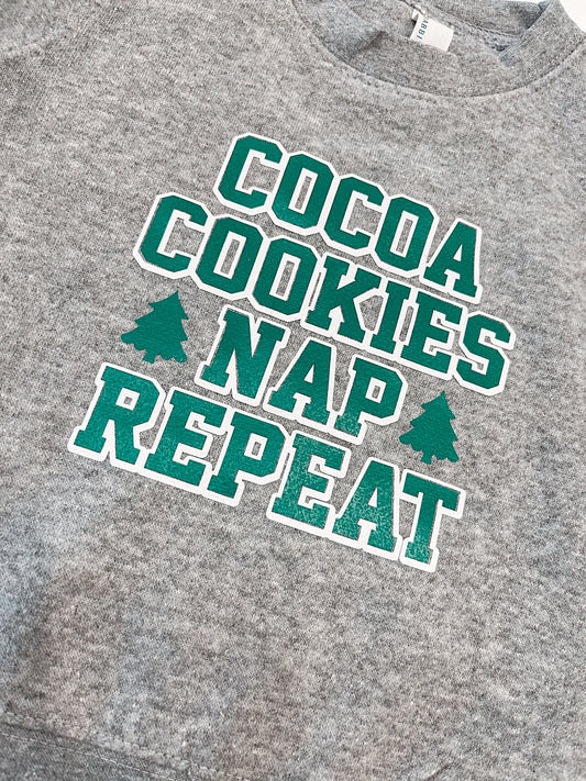 Cocoa Repeat Sweatshirt