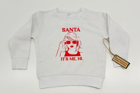 Santa It's Me - White