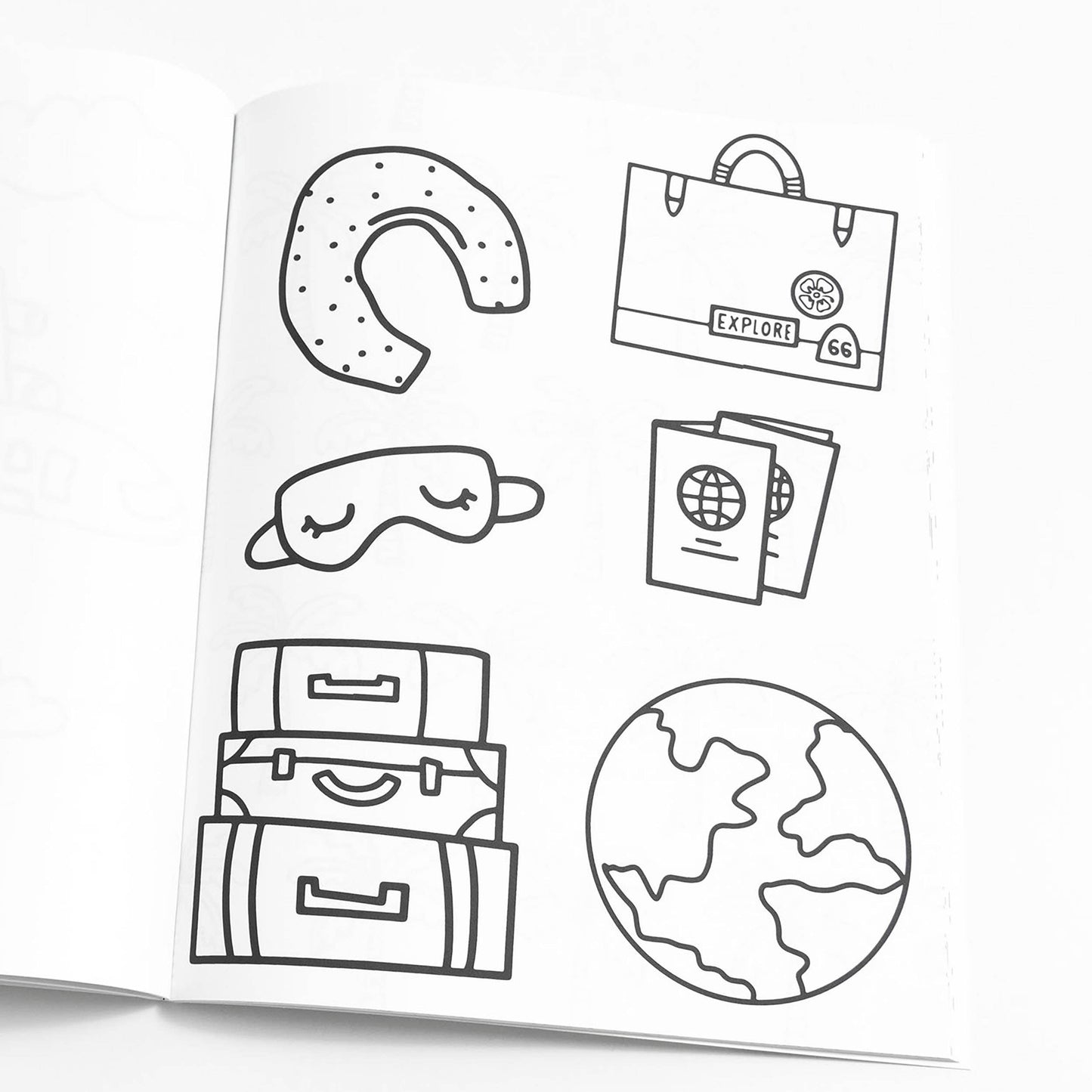 Adventure Activity Coloring Book