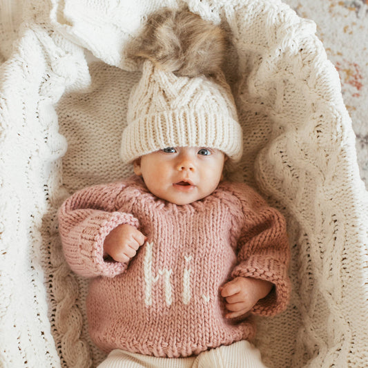 Hi. Rose Sweater