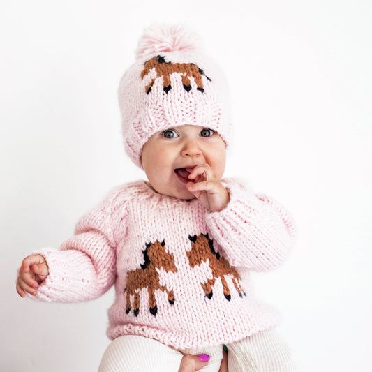 Pink Pony Sweater