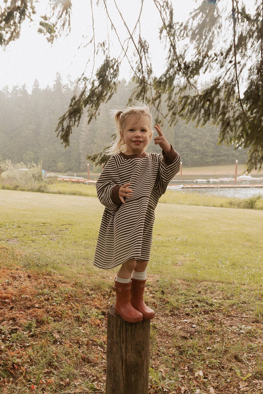 Kelsey Dress - Stripes