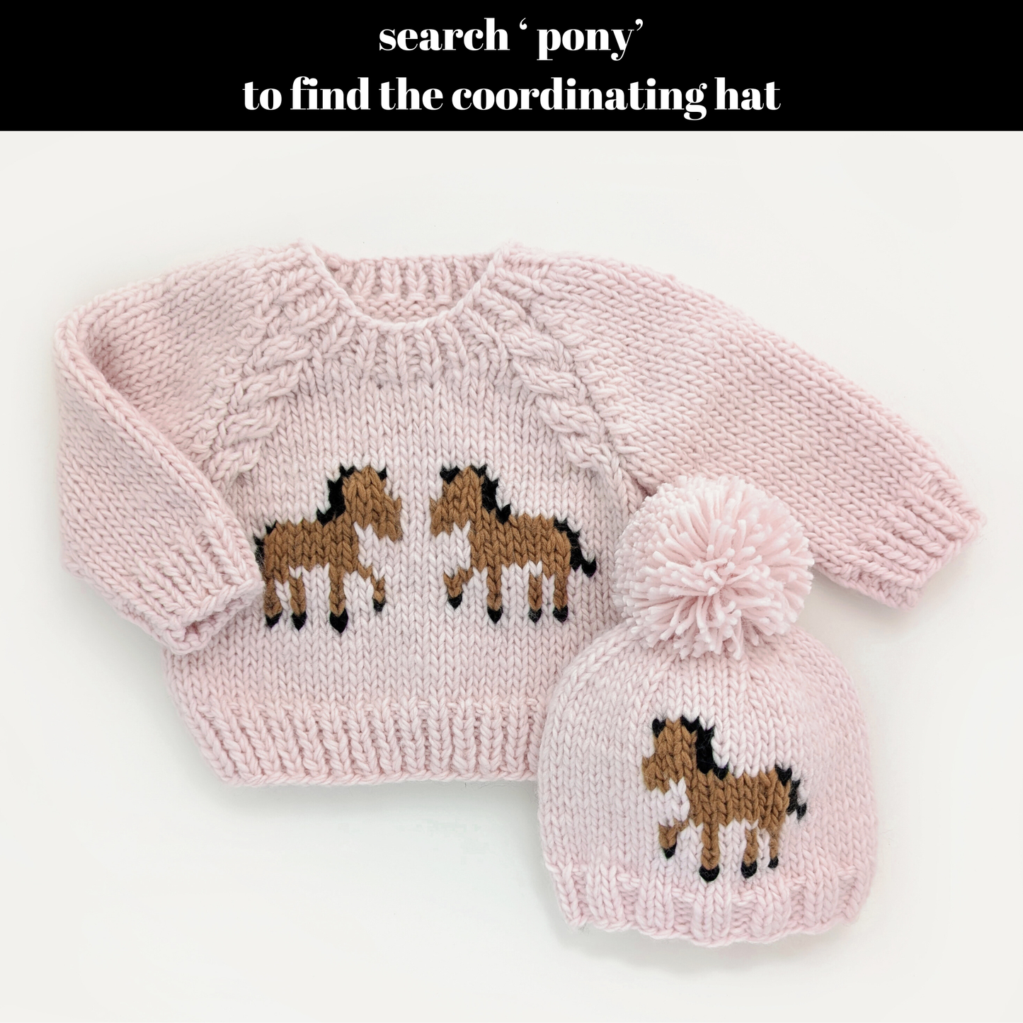 Pink Pony Sweater