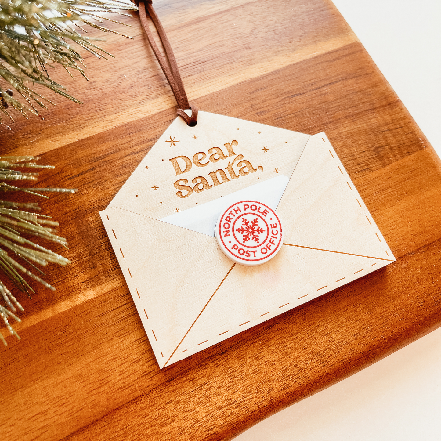 Dear Santa Christmas Ornament