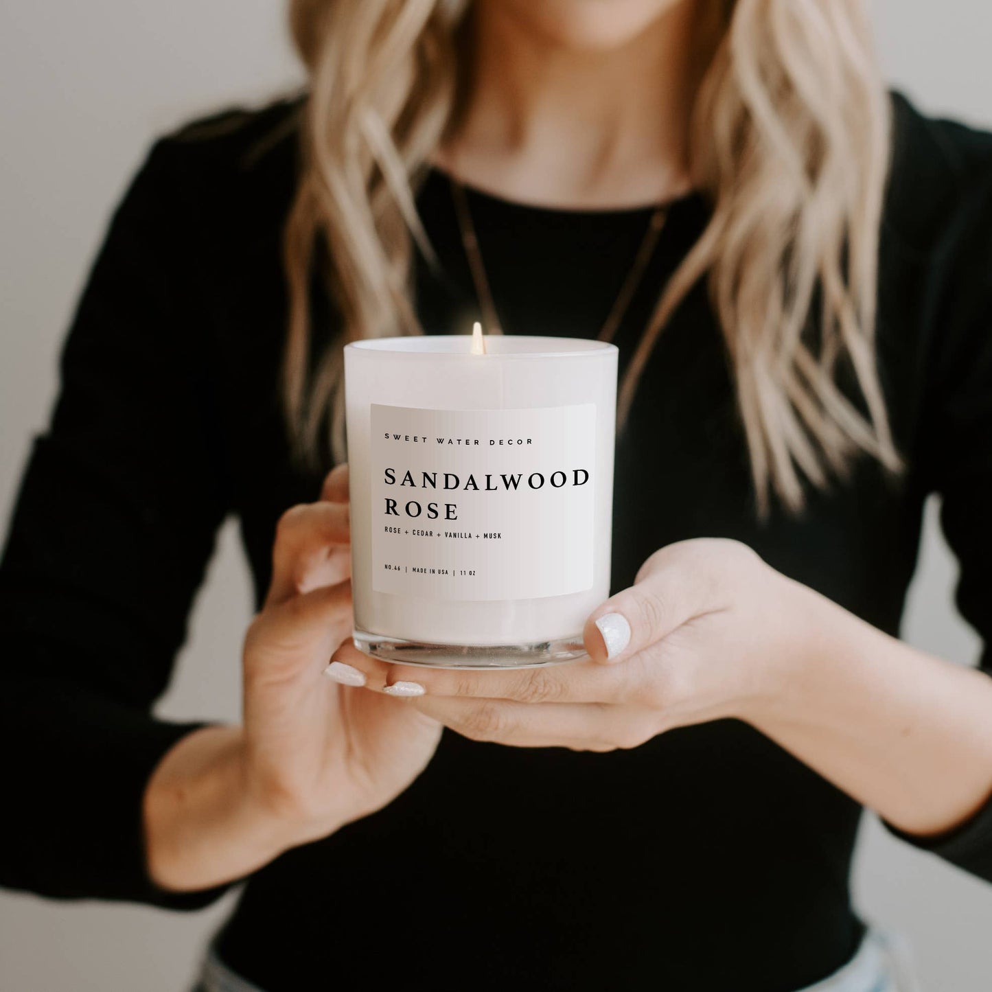 Sandalwood Rose Soy Candle