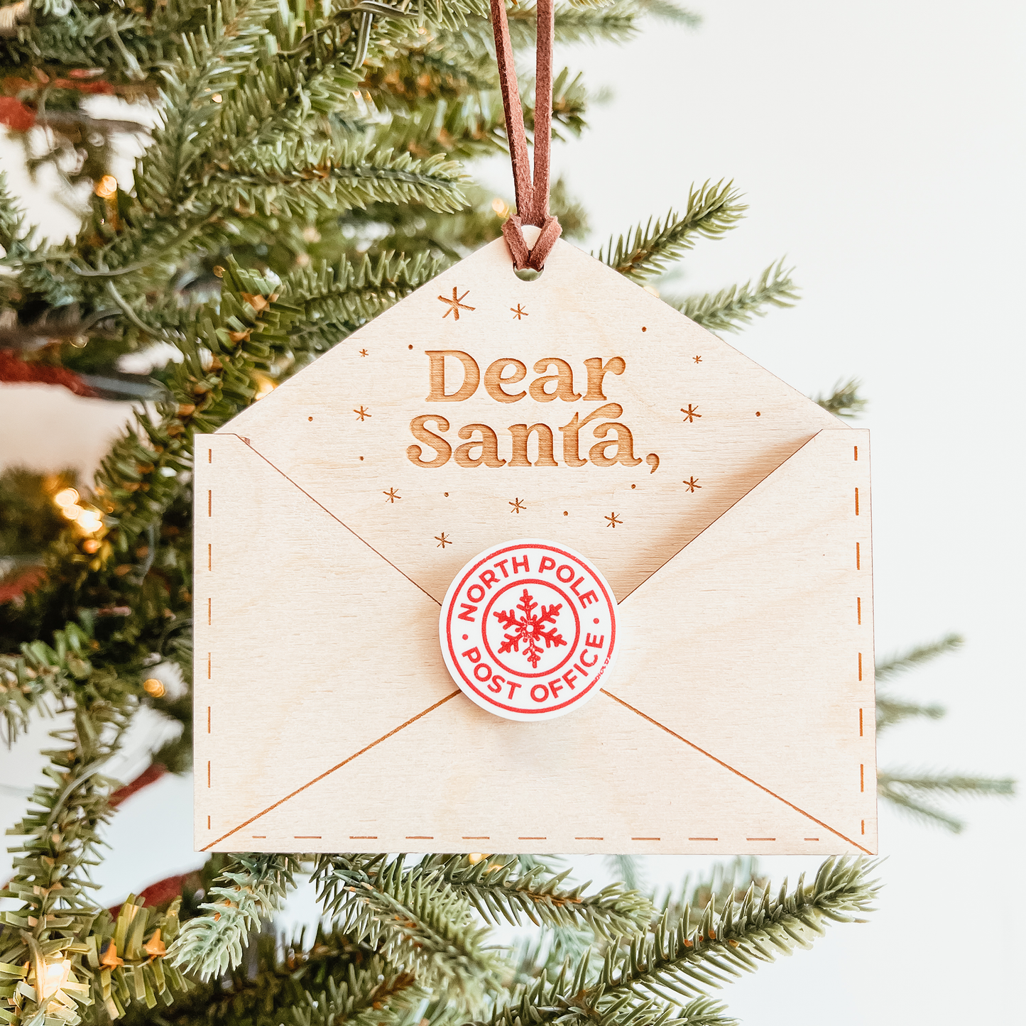 Dear Santa Christmas Ornament