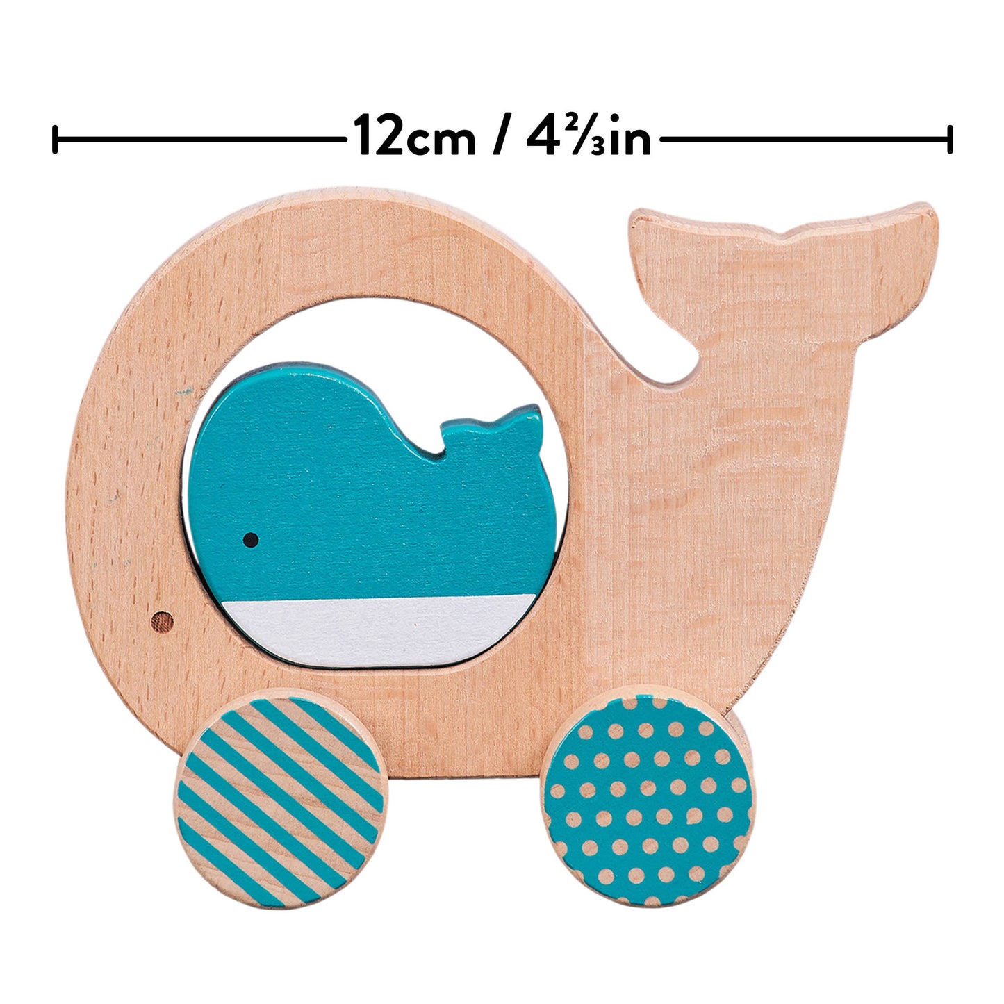 Wooden Whale Toy