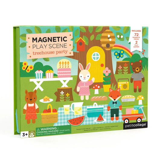 Magnetic Play Scene Treehouse Party