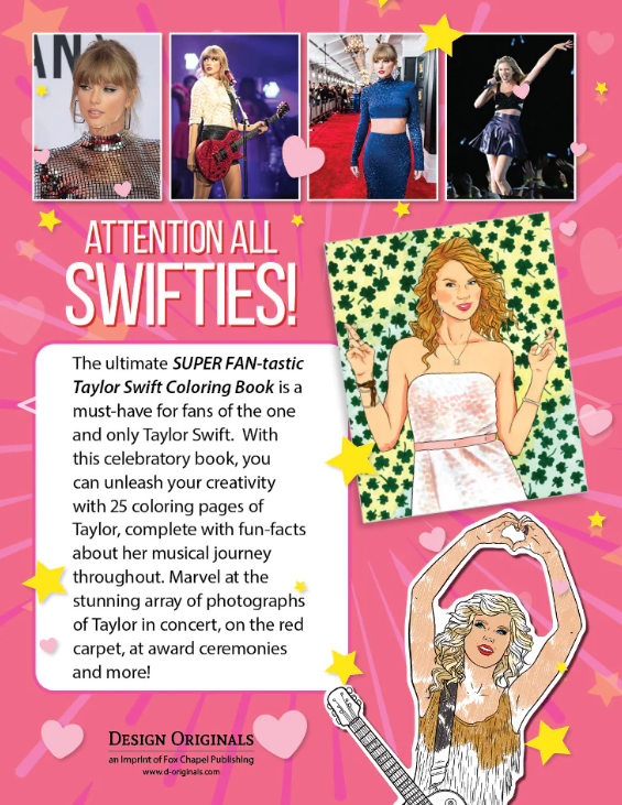 T. Swift Coloring Book