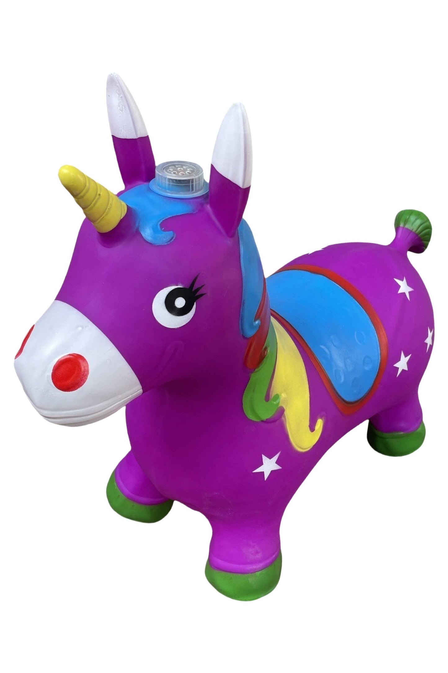 Kids Unicorn Inflatable Noise Making Hopper Toy