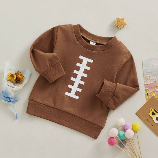 Long Sleeve football Sweatshirt