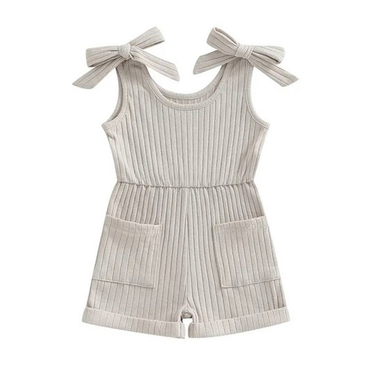 Tia Romper Ash Gray