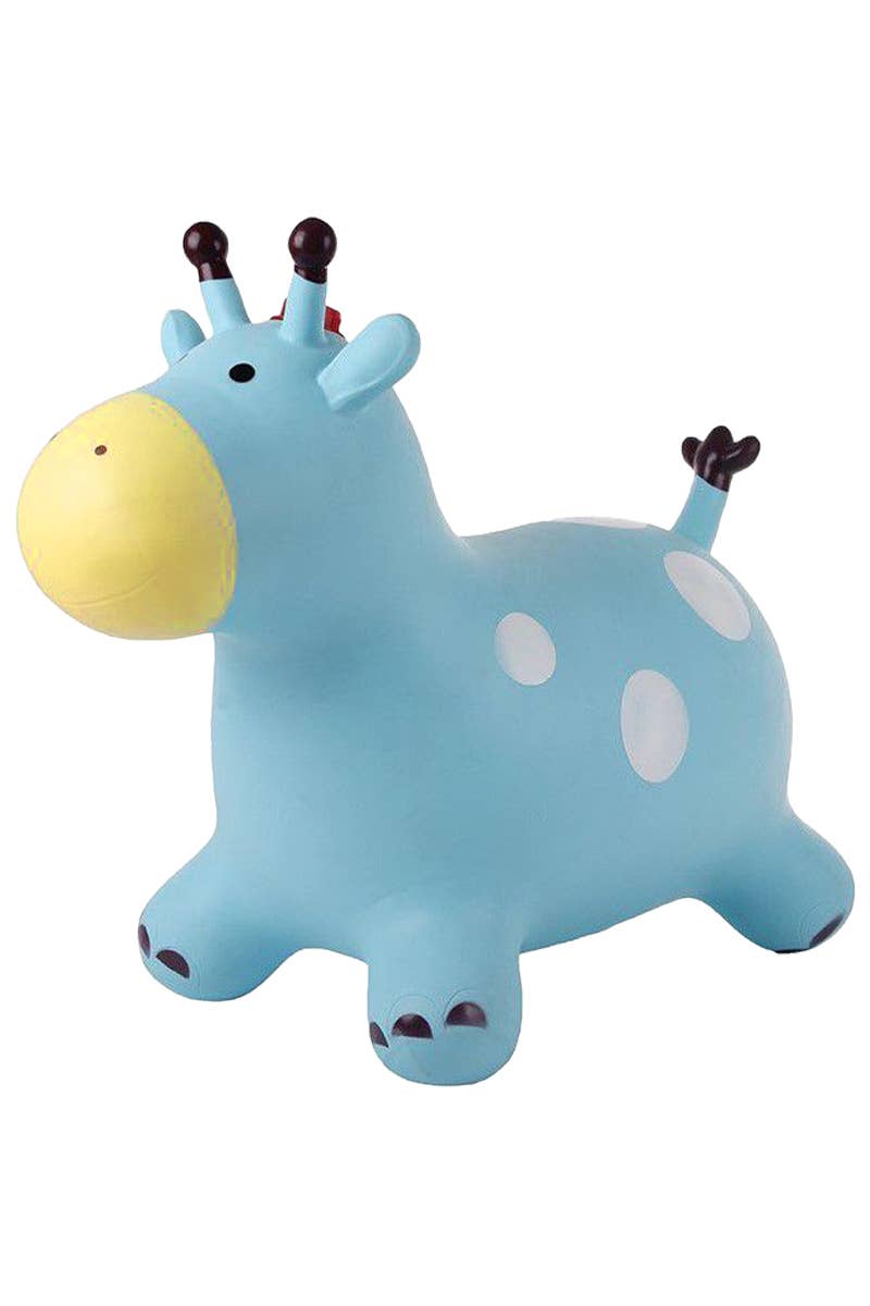 Kids Jumbo Giraffe Noise Making Ride Hopper Toys