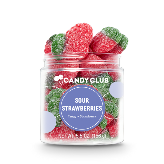 Sour Strawberry Gummies