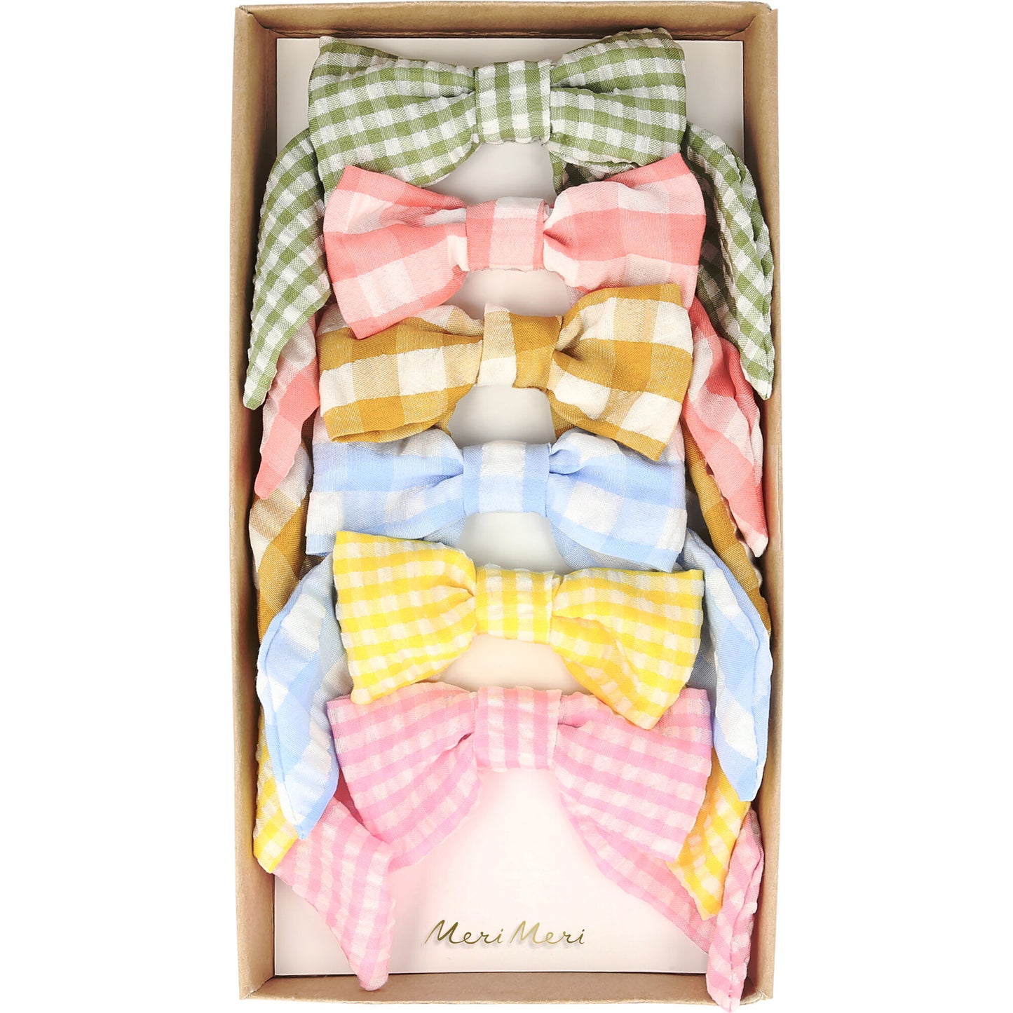 Gingham Hair Bows