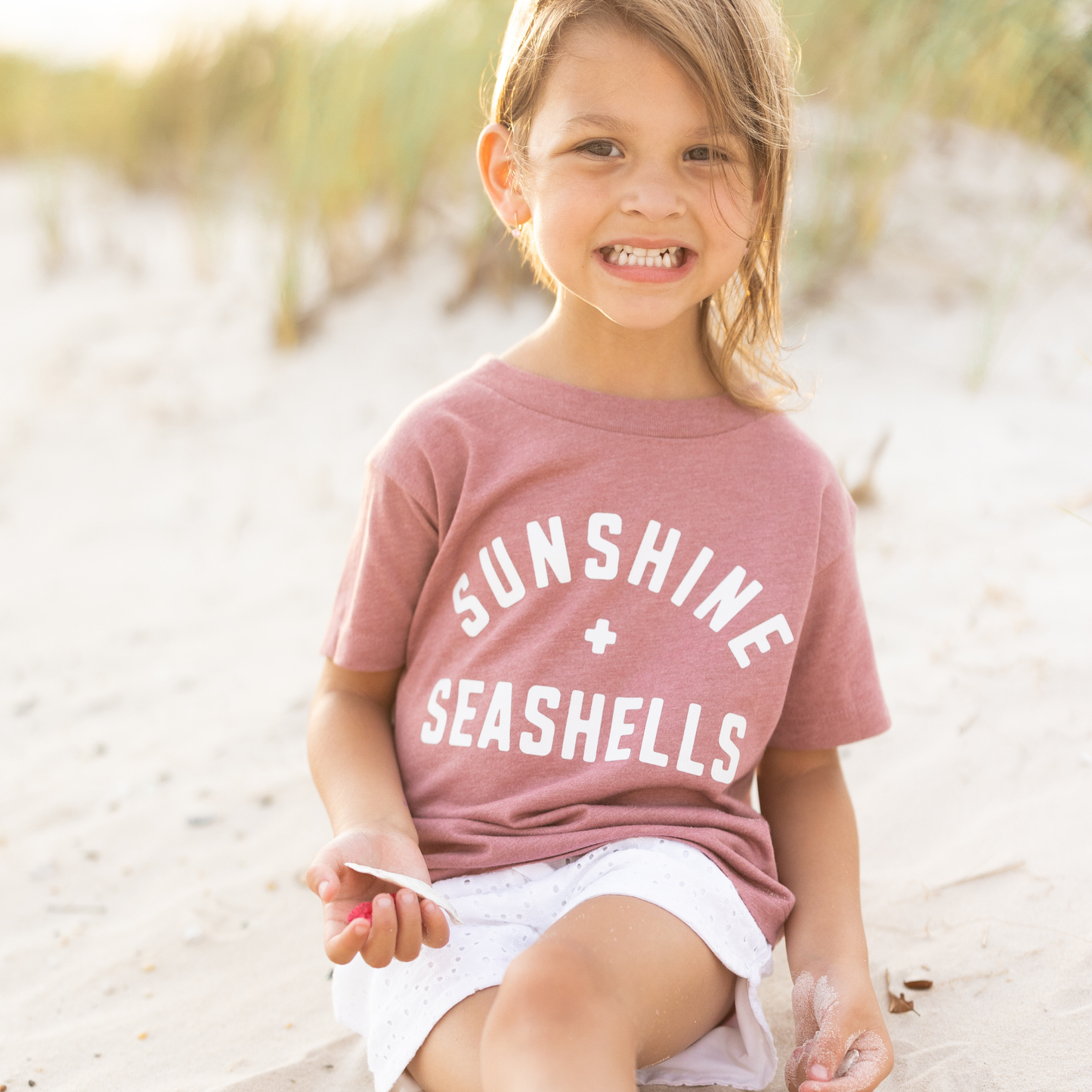 Sun + Seashells Tee