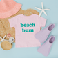 Beach Bum Tee: Pink + Teal