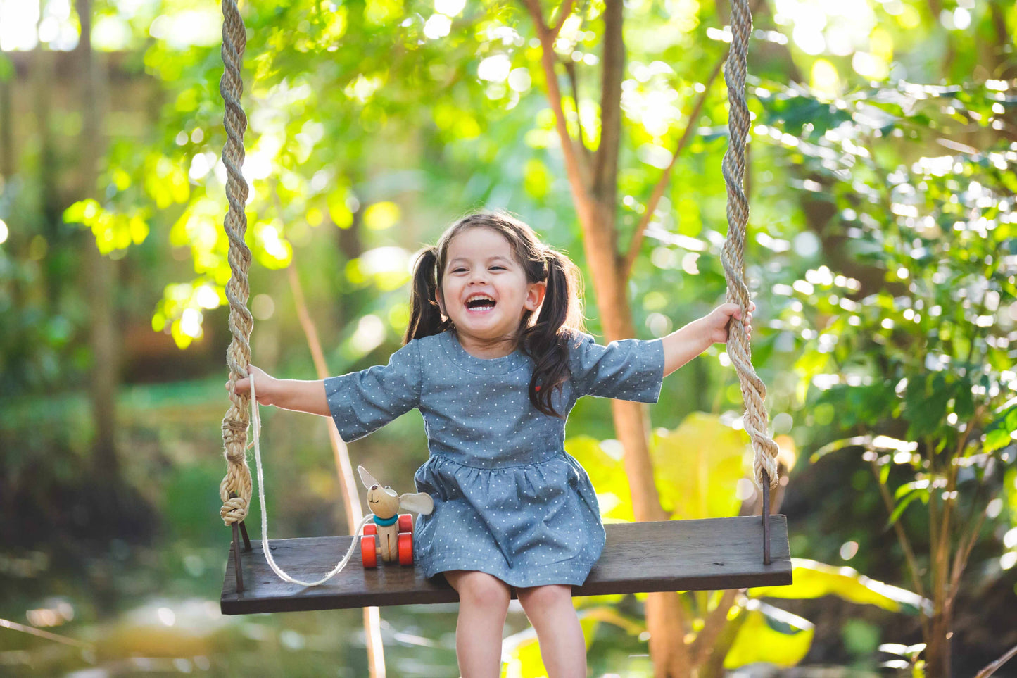 Happy Puppy Pull Along