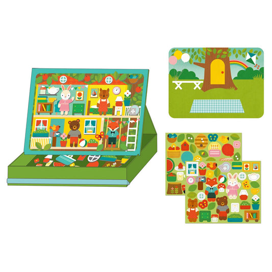 Magnetic Play Scene Treehouse Party