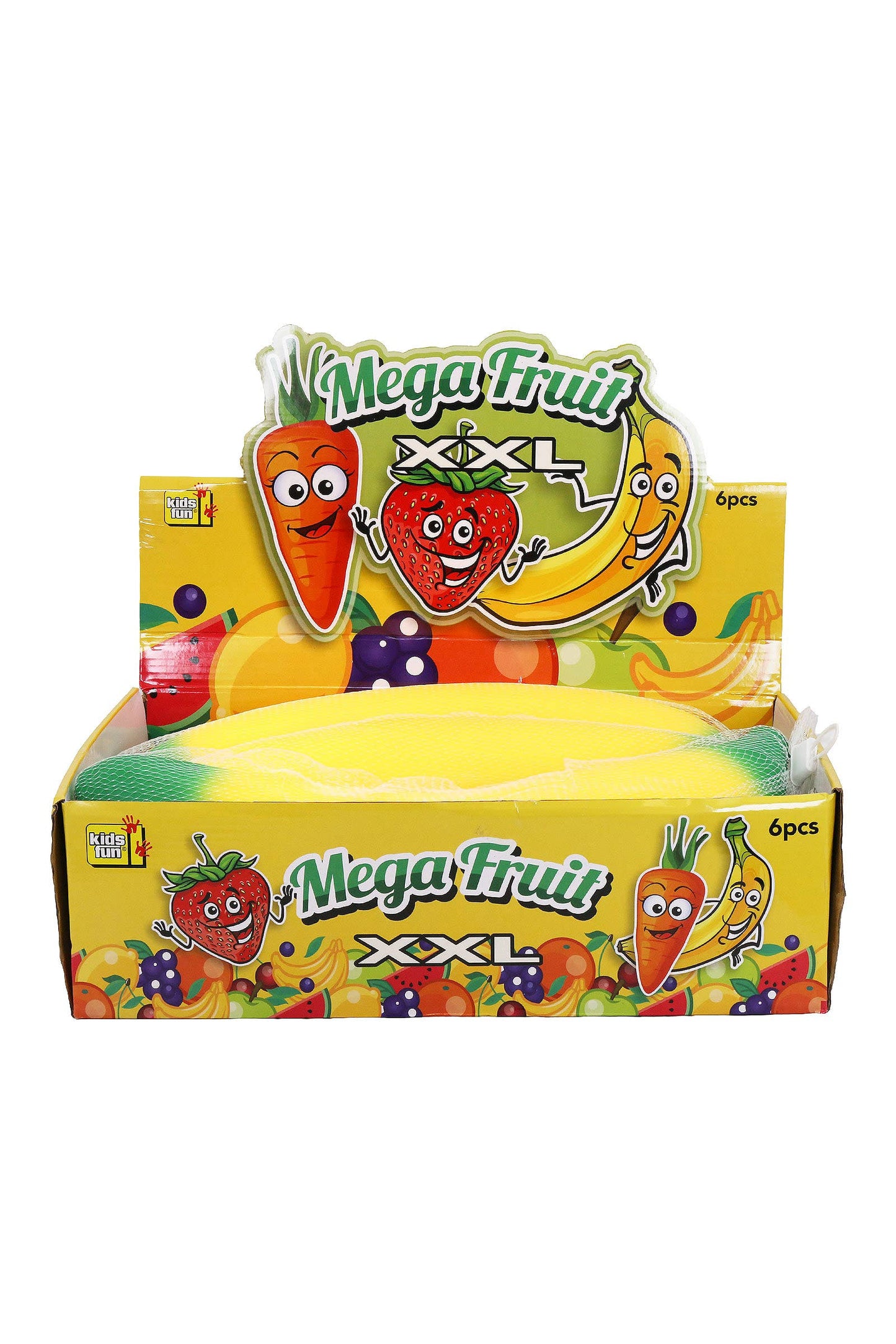 BIG Slime Filled Banana Squishy - 6 Pcs