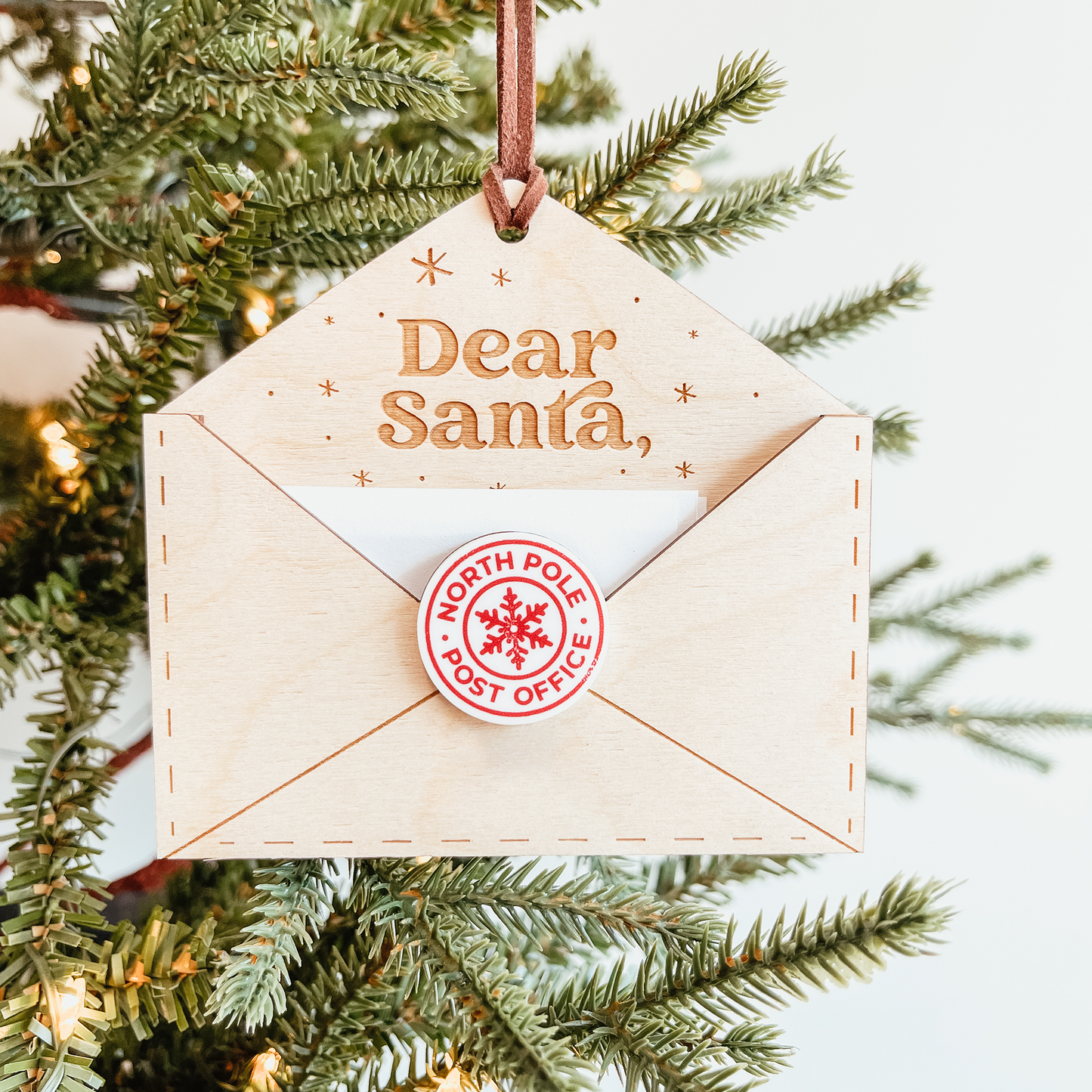Dear Santa Christmas Ornament