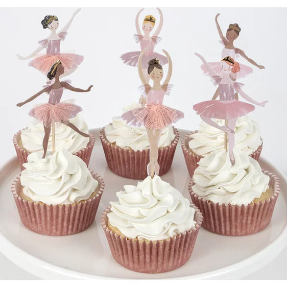 Ballerina cupcake set