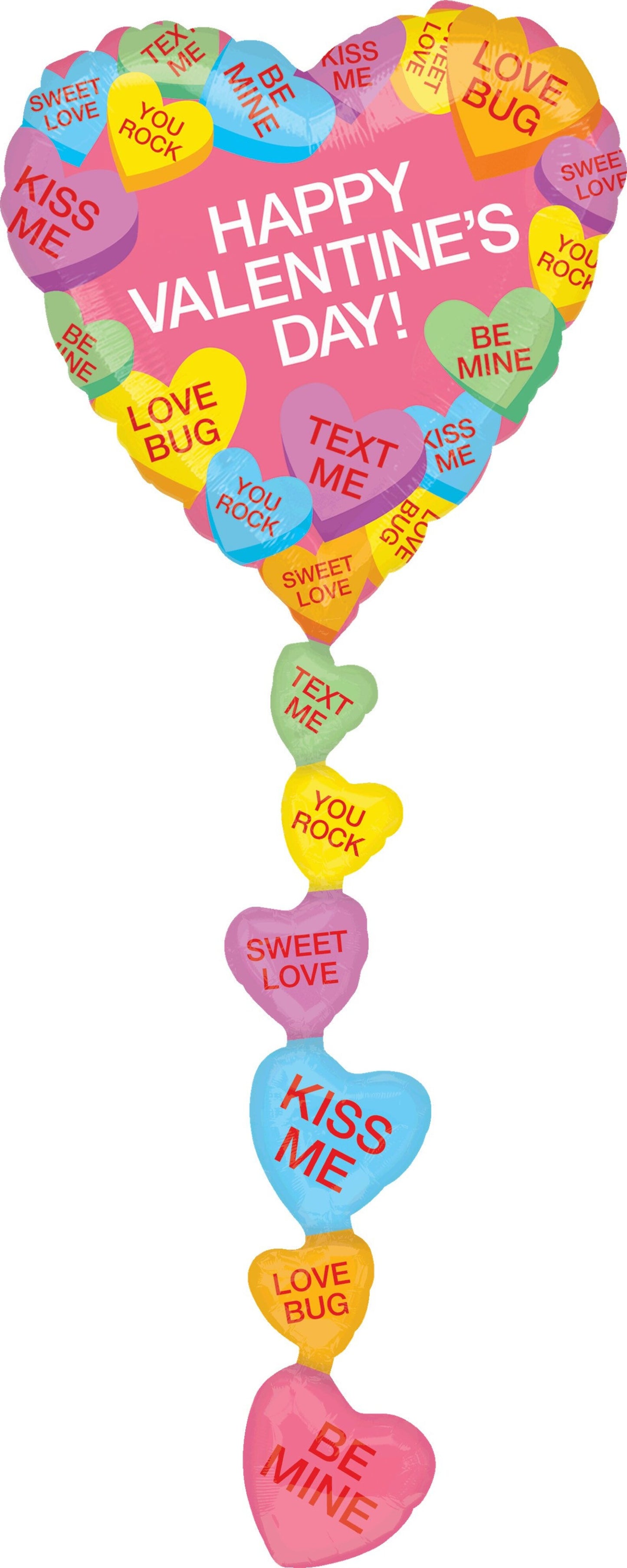 SweetHearts Foil balloon