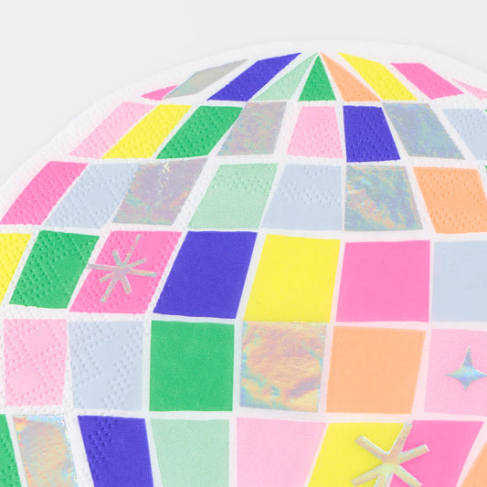 Disco Ball Napkins