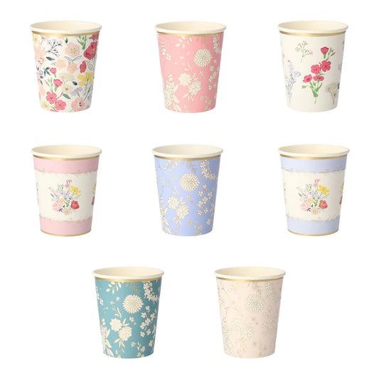 English Garden Cups