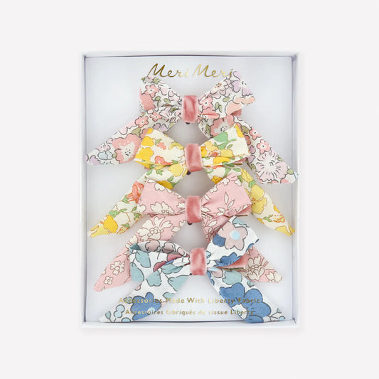 Floral Hair Clips (4)