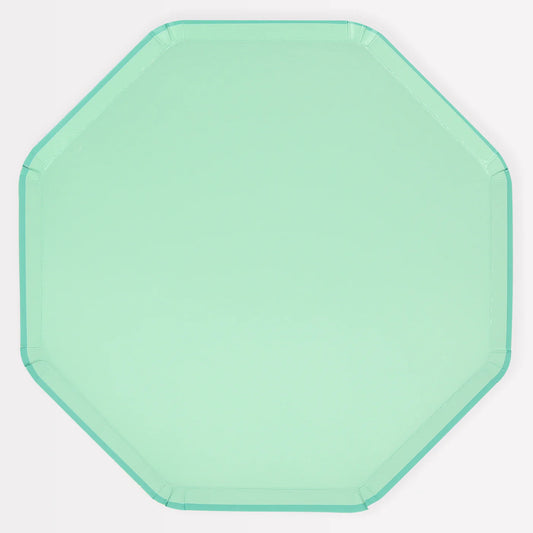Sea Foam Green Dinner Plate