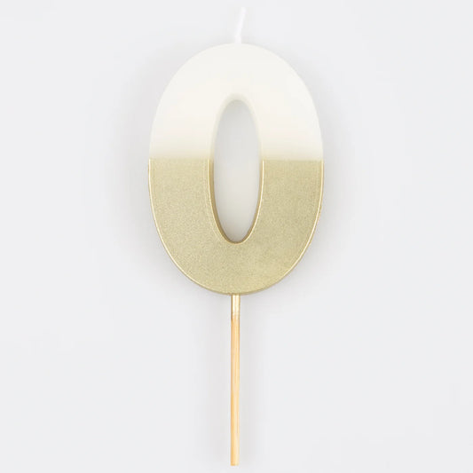 #0 Gold Dip Candle