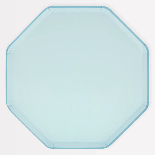 Baby Blue Large Plates