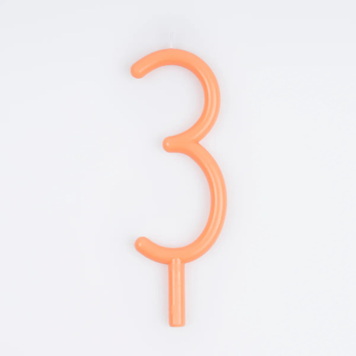 Slim Number Candle #3