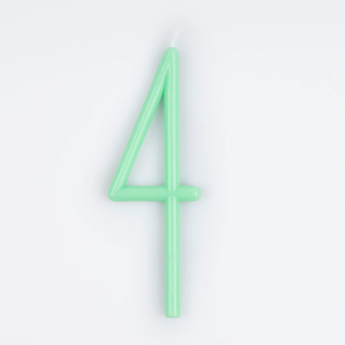 Slim Number Candle #4