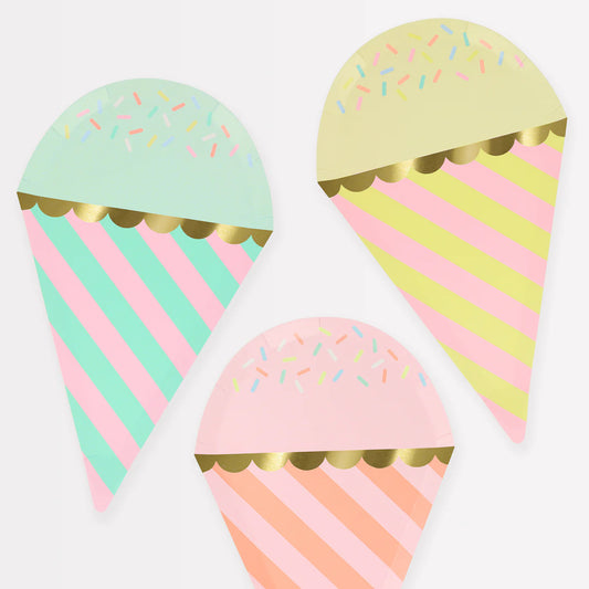 Ice Cream Plates