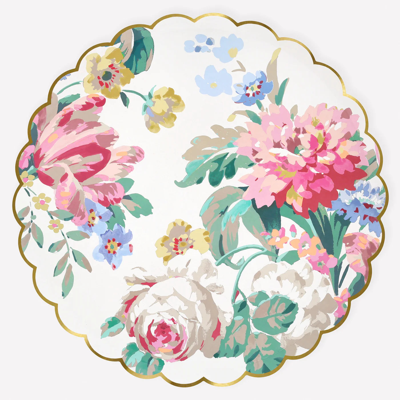Rococo Flower Plate