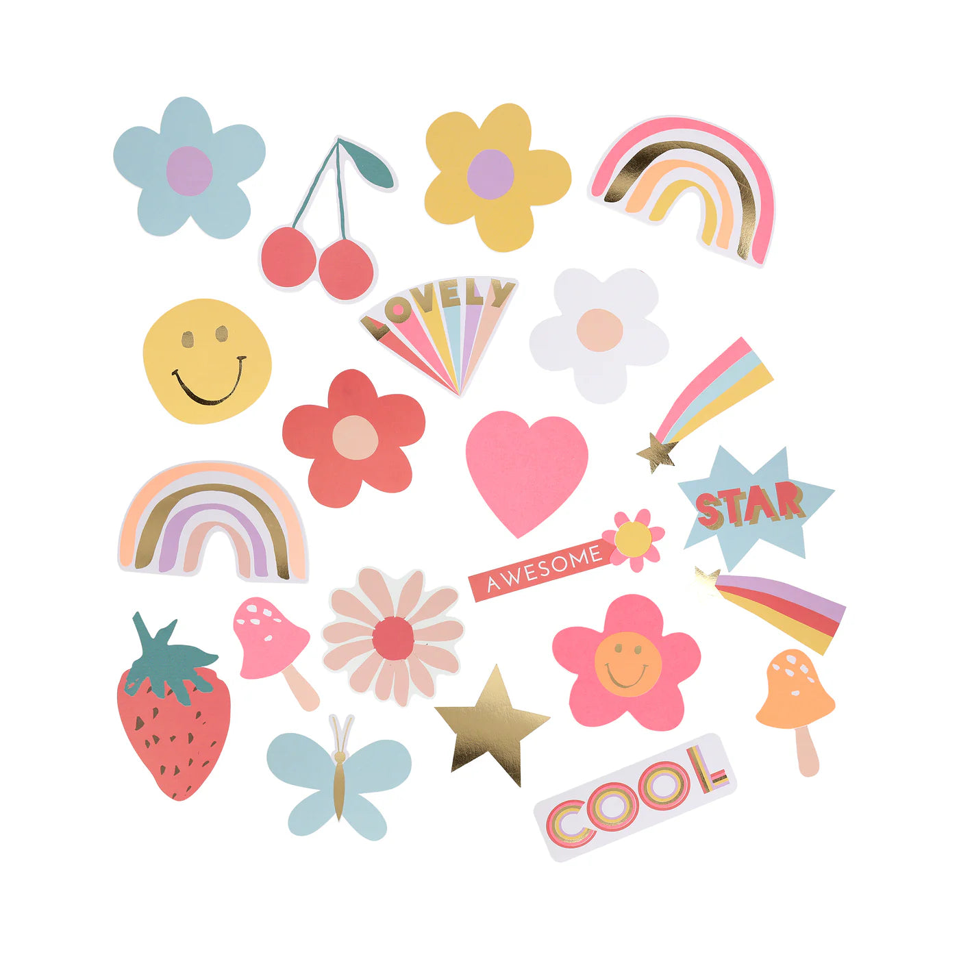 Happy Icon Stickers