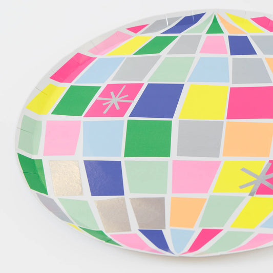 Disco Ball Large Plates