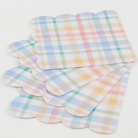 Plaid Napkins