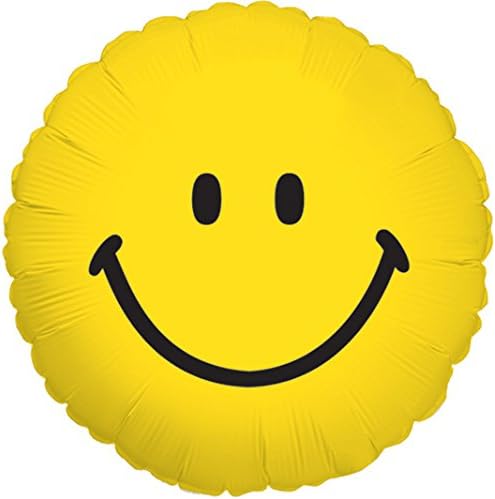 Smiley Face - 18" Mylar