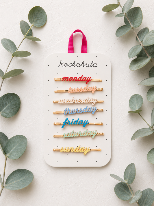 Weekday Hair Slides
