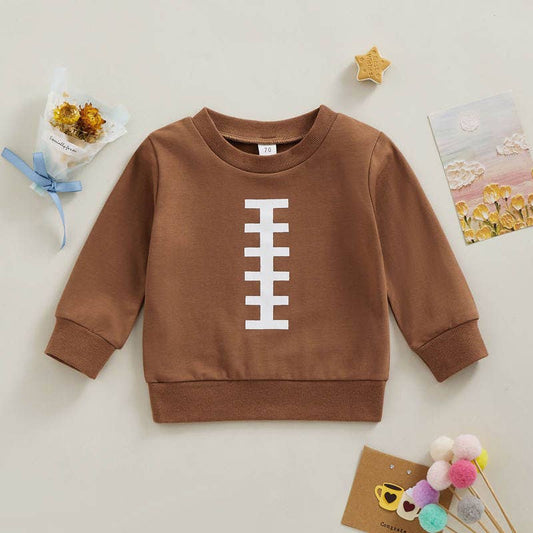 Long Sleeve football Sweatshirt